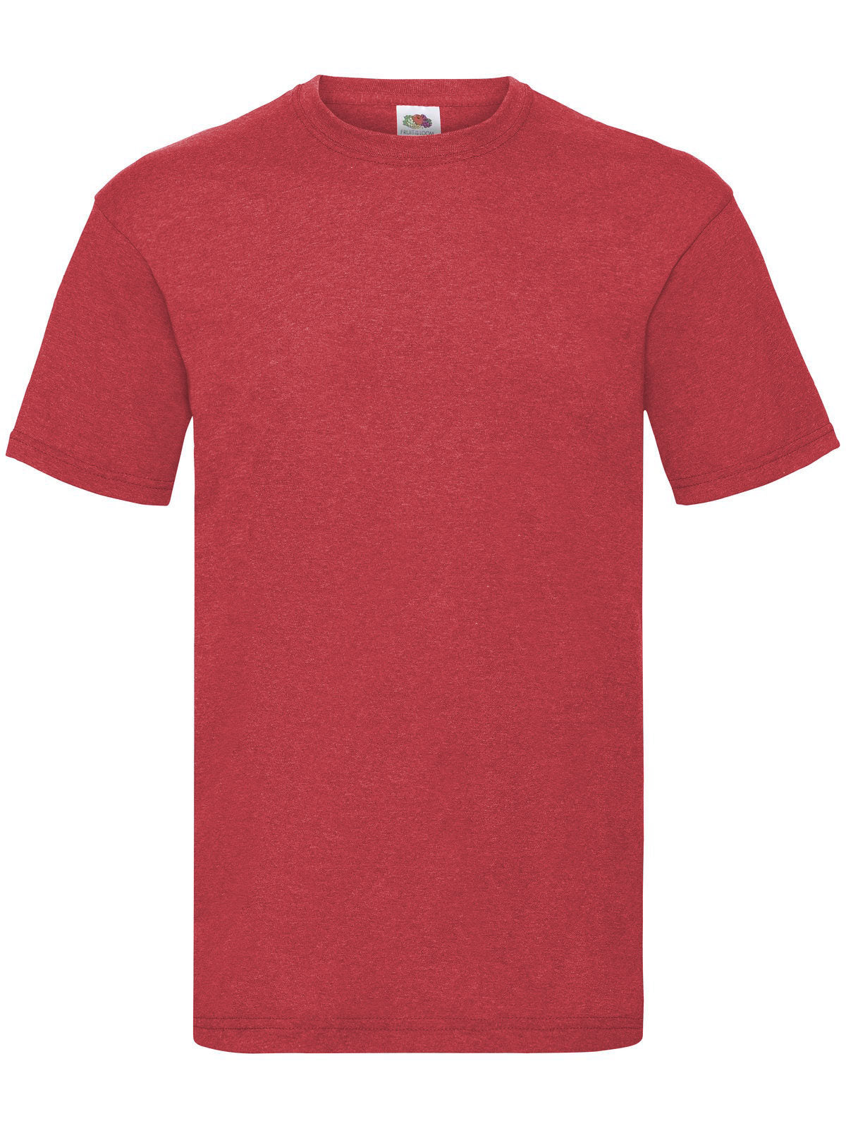 Valueweight T Fruit of the Loom Vintage Heather Red