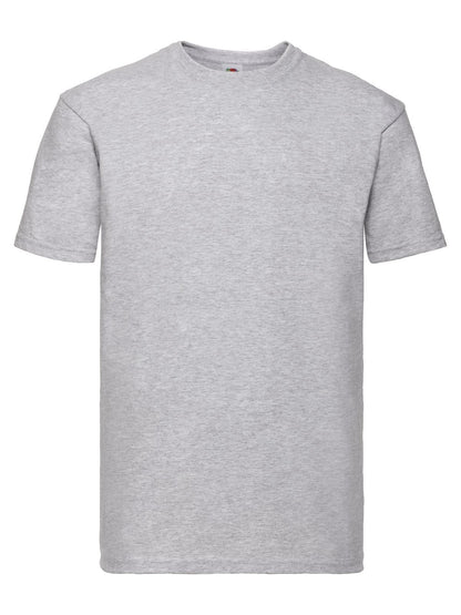 Super Premium T Fruit of the Loom Heather Grey