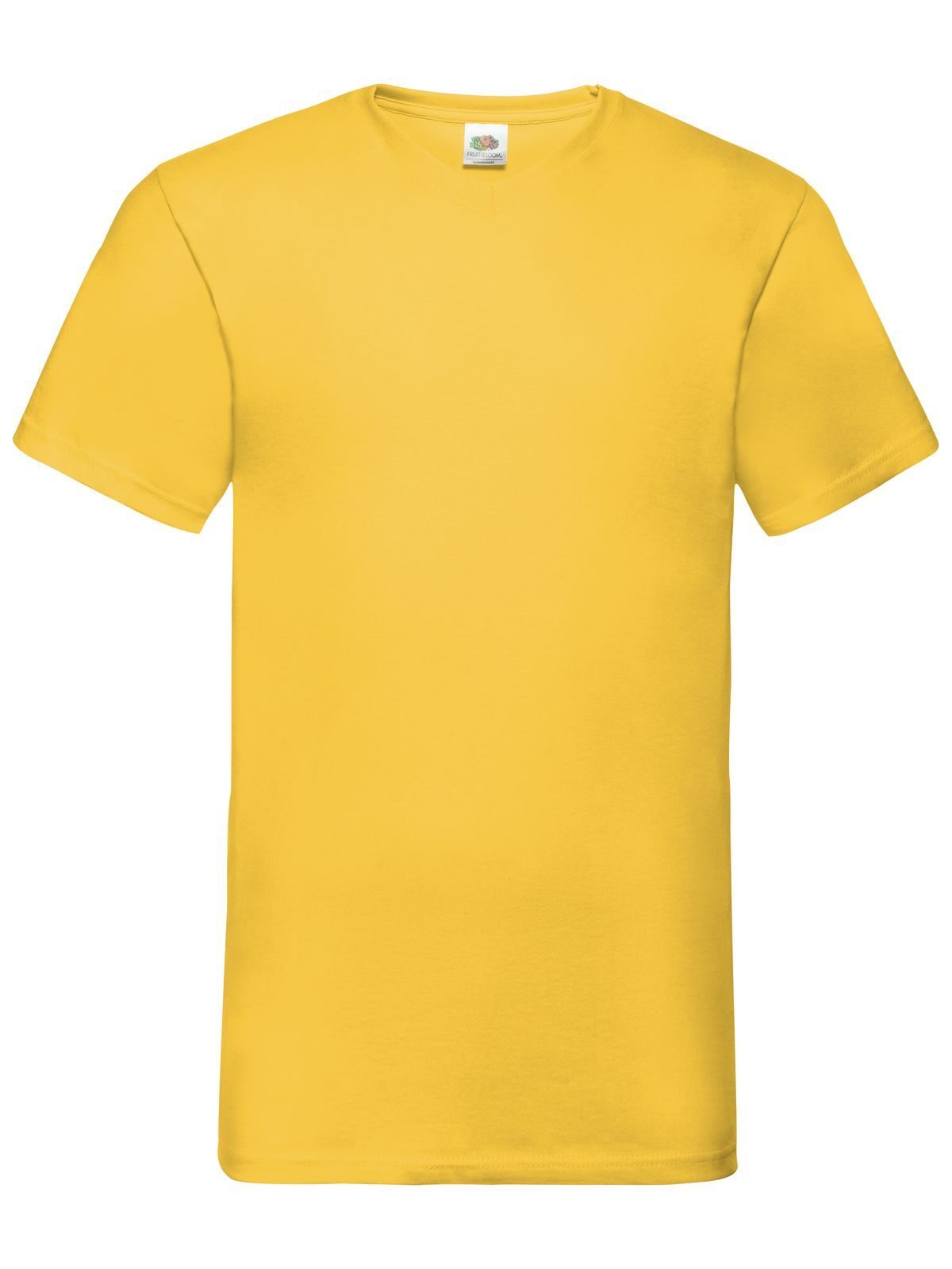 Valueweight V-Neck T Fruit of the Loom Sunflower
