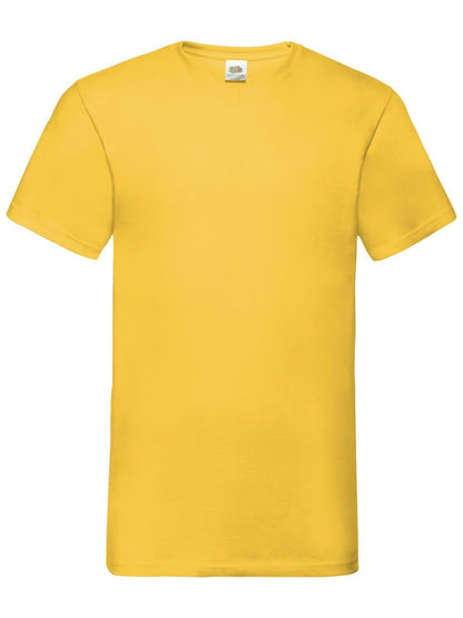 Valueweight V-Neck T Fruit of the Loom Sunflower