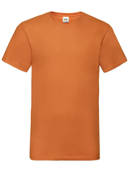 Valueweight V-Neck T Fruit of the Loom Orange