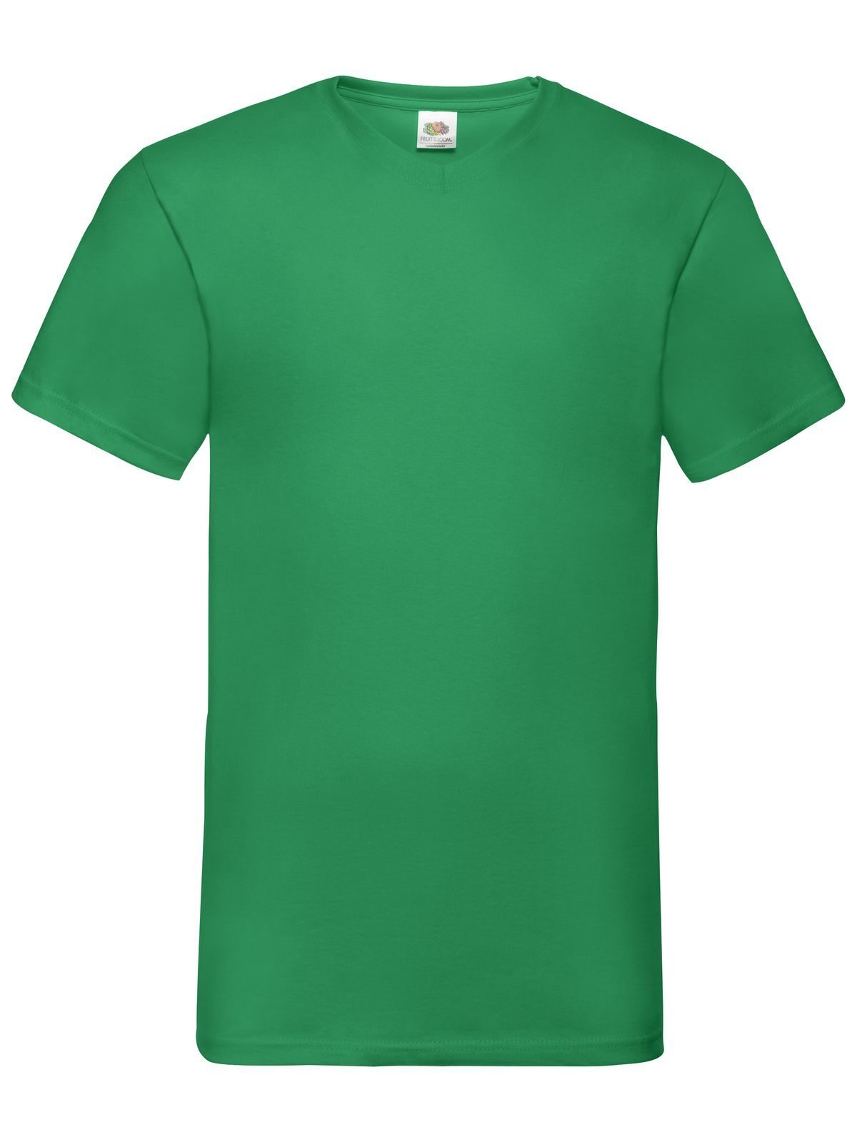 Valueweight V-Neck T Fruit of the Loom Kelly Green