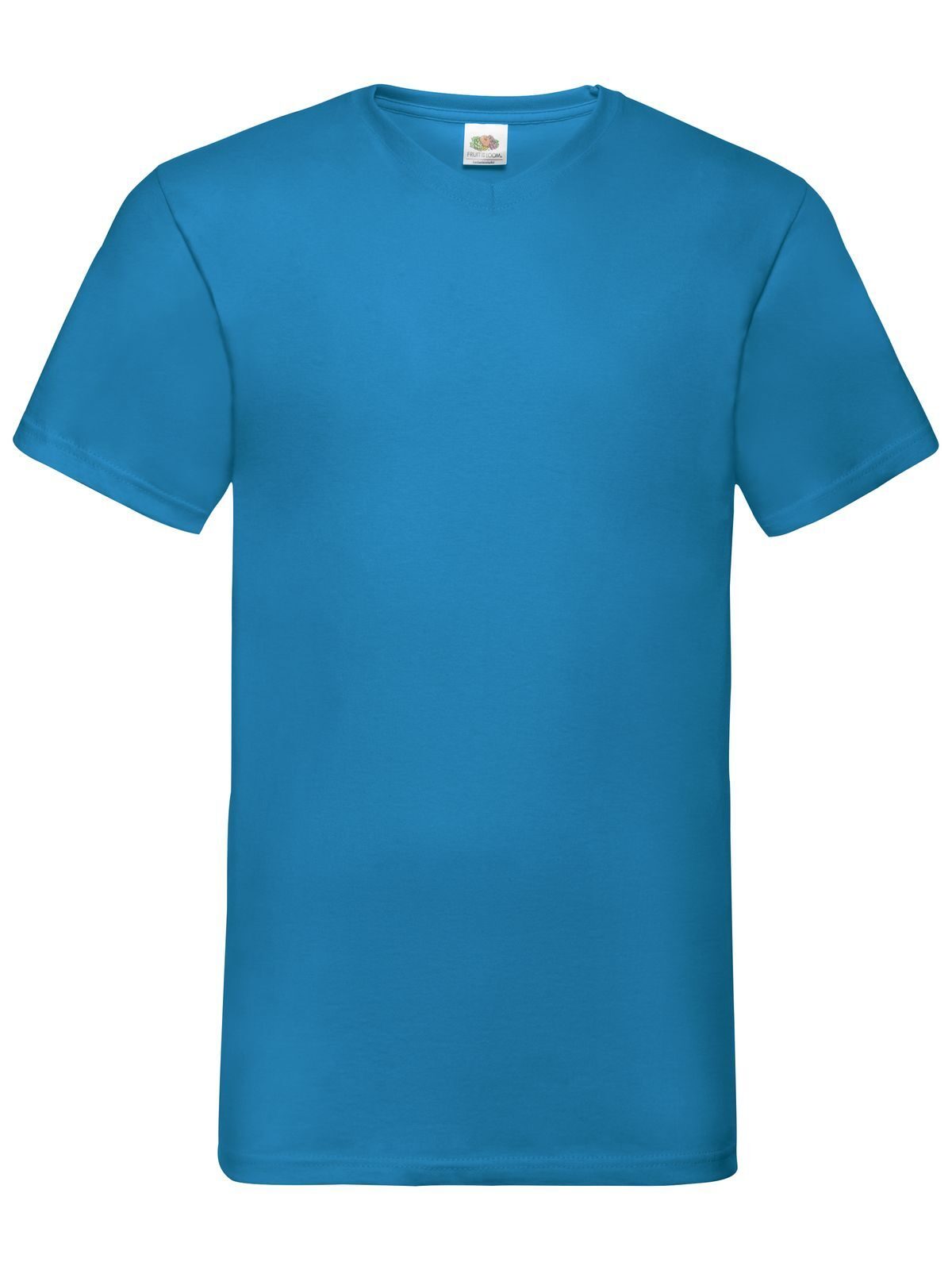 Valueweight V-Neck T Fruit of the Loom Azure Blue