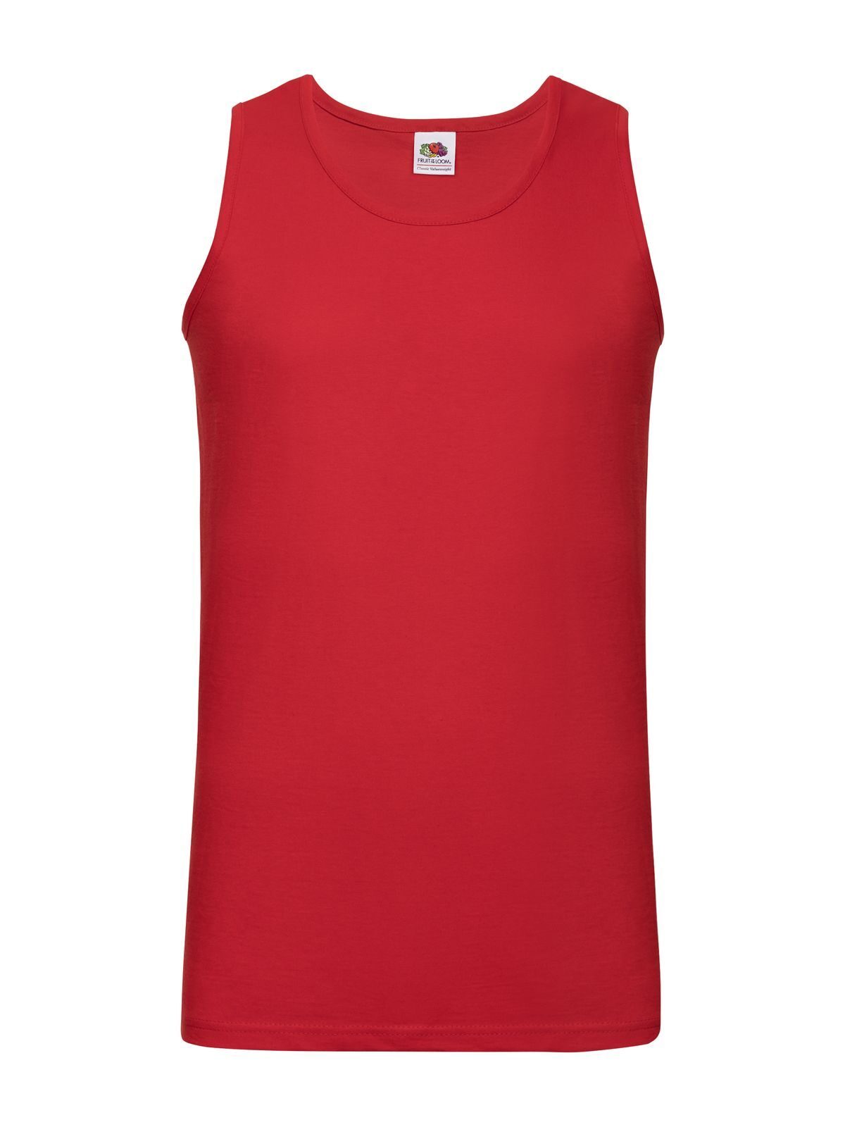Valueweight Athletic Vest Fruit of the Loom Red