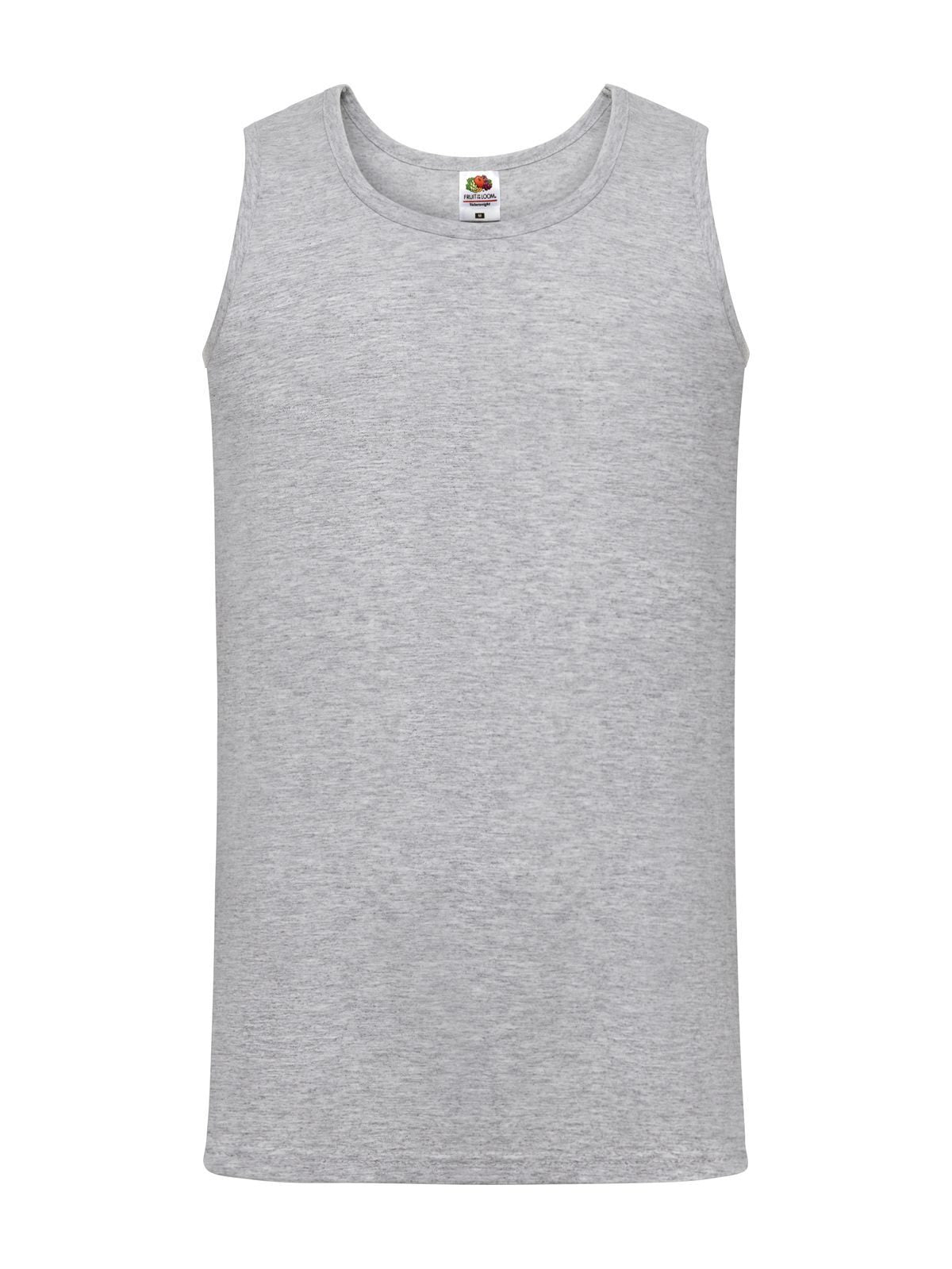 Valueweight Athletic Vest Fruit of the Loom Heather Grey