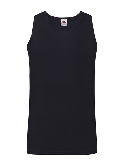 Valueweight Athletic Vest Fruit of the Loom Deep Navy