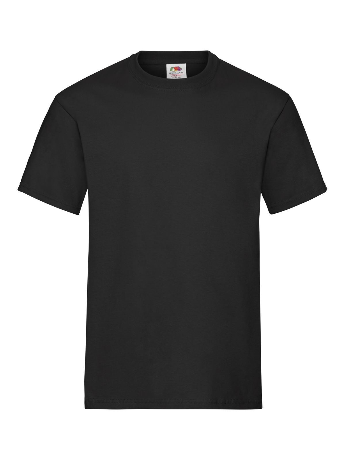 Heavy T Fruit of the Loom Black