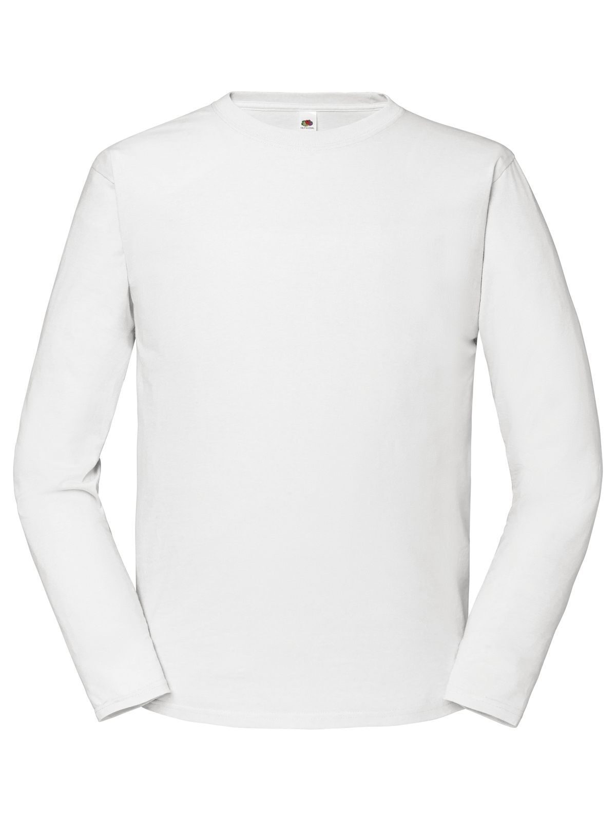 Iconic 195 Long Sleeve T Fruit of the Loom White