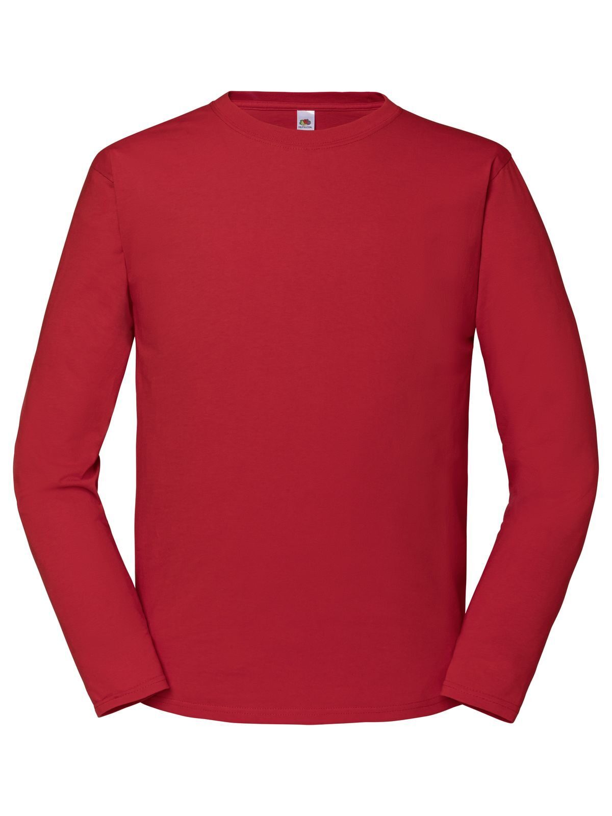 Iconic 195 Long Sleeve T Fruit of the Loom Red