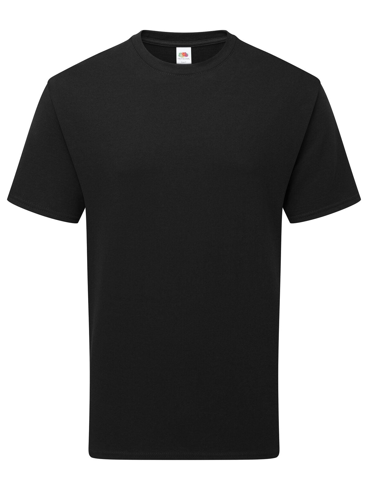 Pure cotton T Fruit of the Loom Black