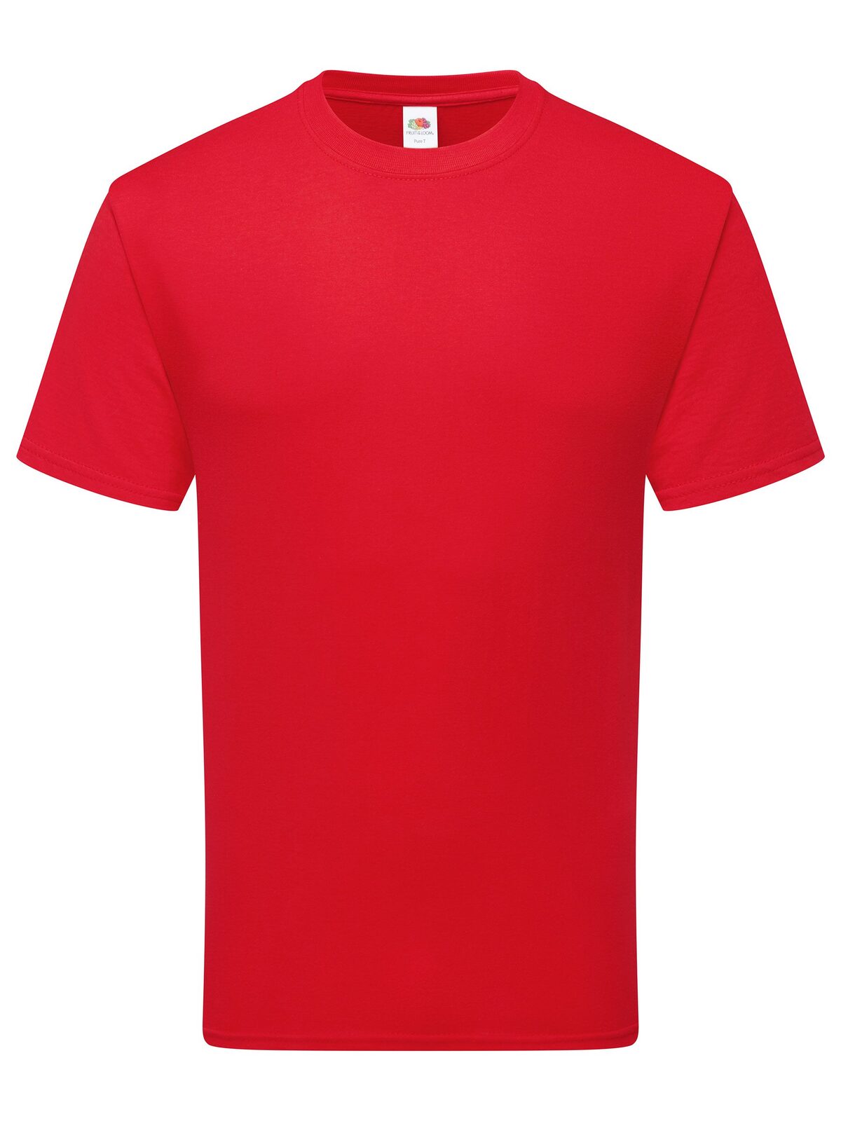 Pure cotton T Fruit of the Loom Red