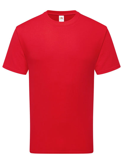 Pure cotton T Fruit of the Loom Red