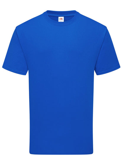 Pure cotton T Fruit of the Loom Royal Blue