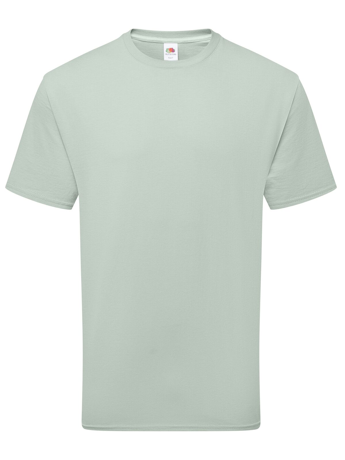 Pure cotton T Fruit of the Loom Sage