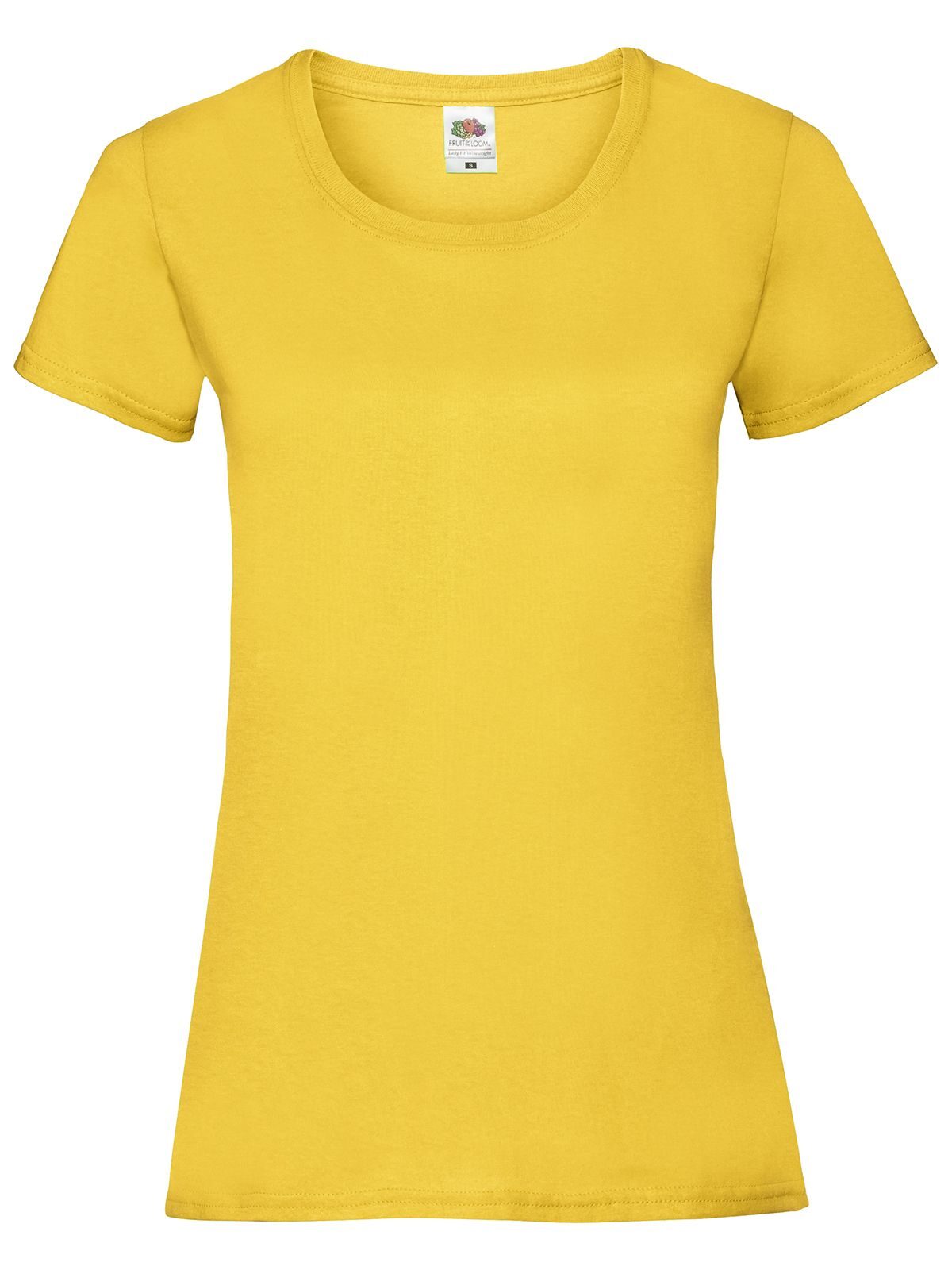 Ladies Valueweight T Fruit of the Loom Sunflower