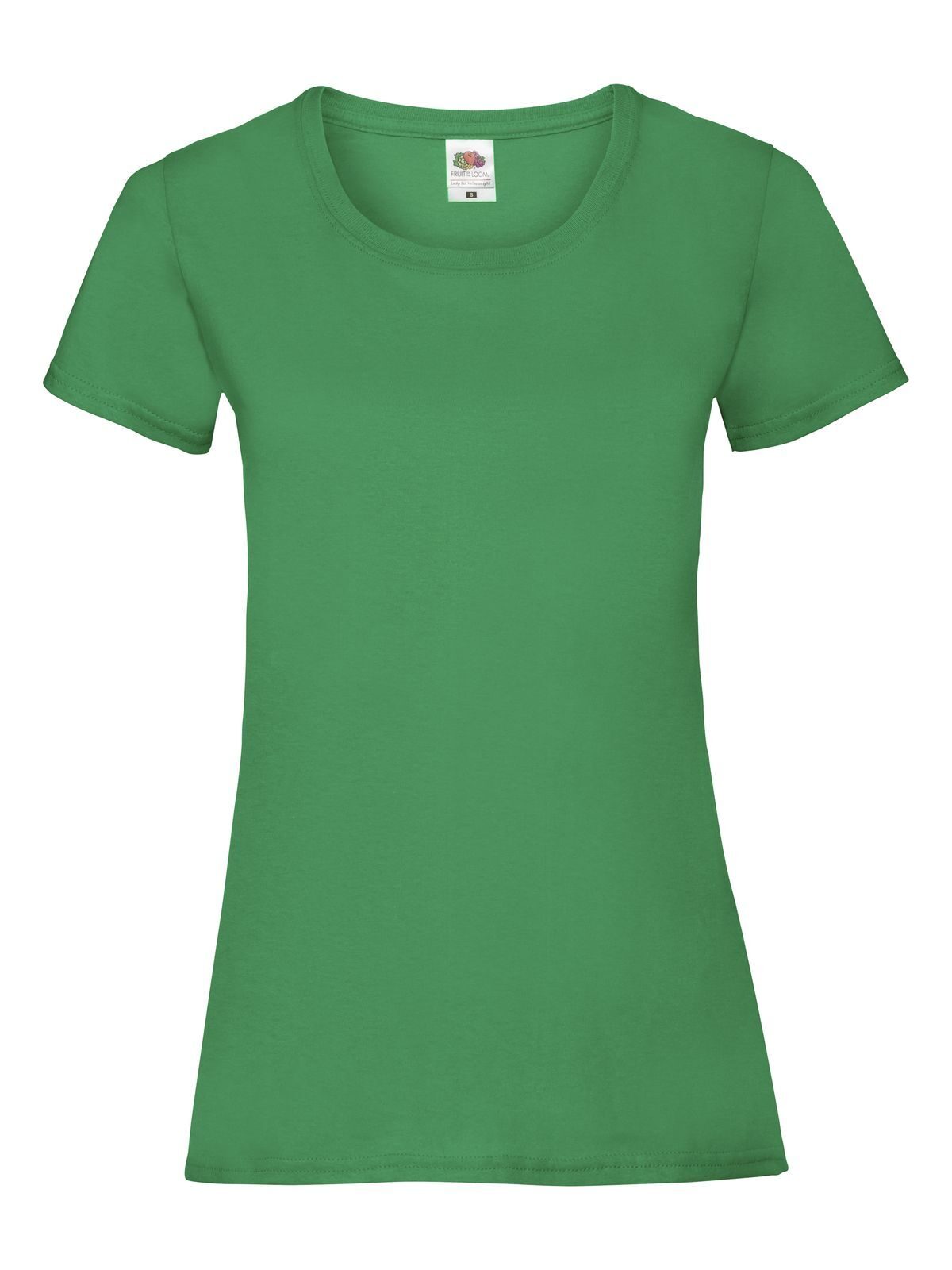 Ladies Valueweight T Fruit of the Loom Kelly Green