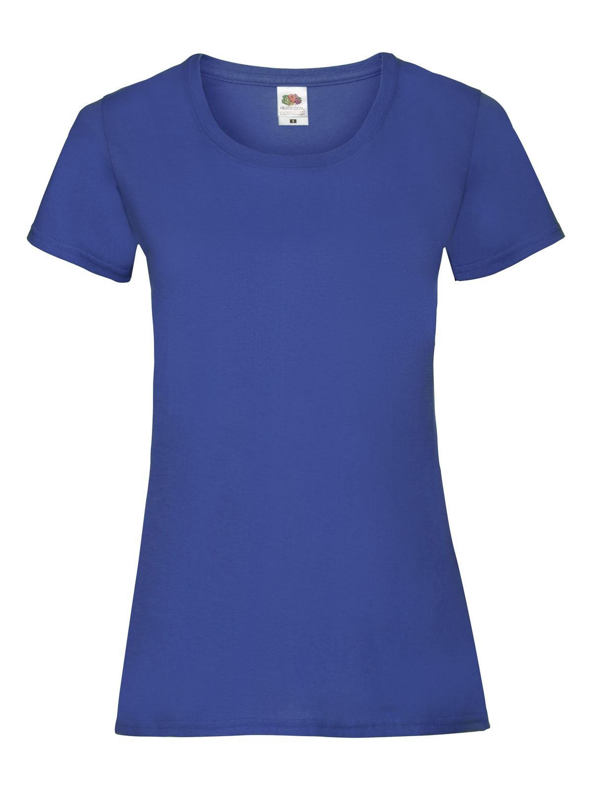 Ladies Valueweight T Fruit of the Loom Royal Blue