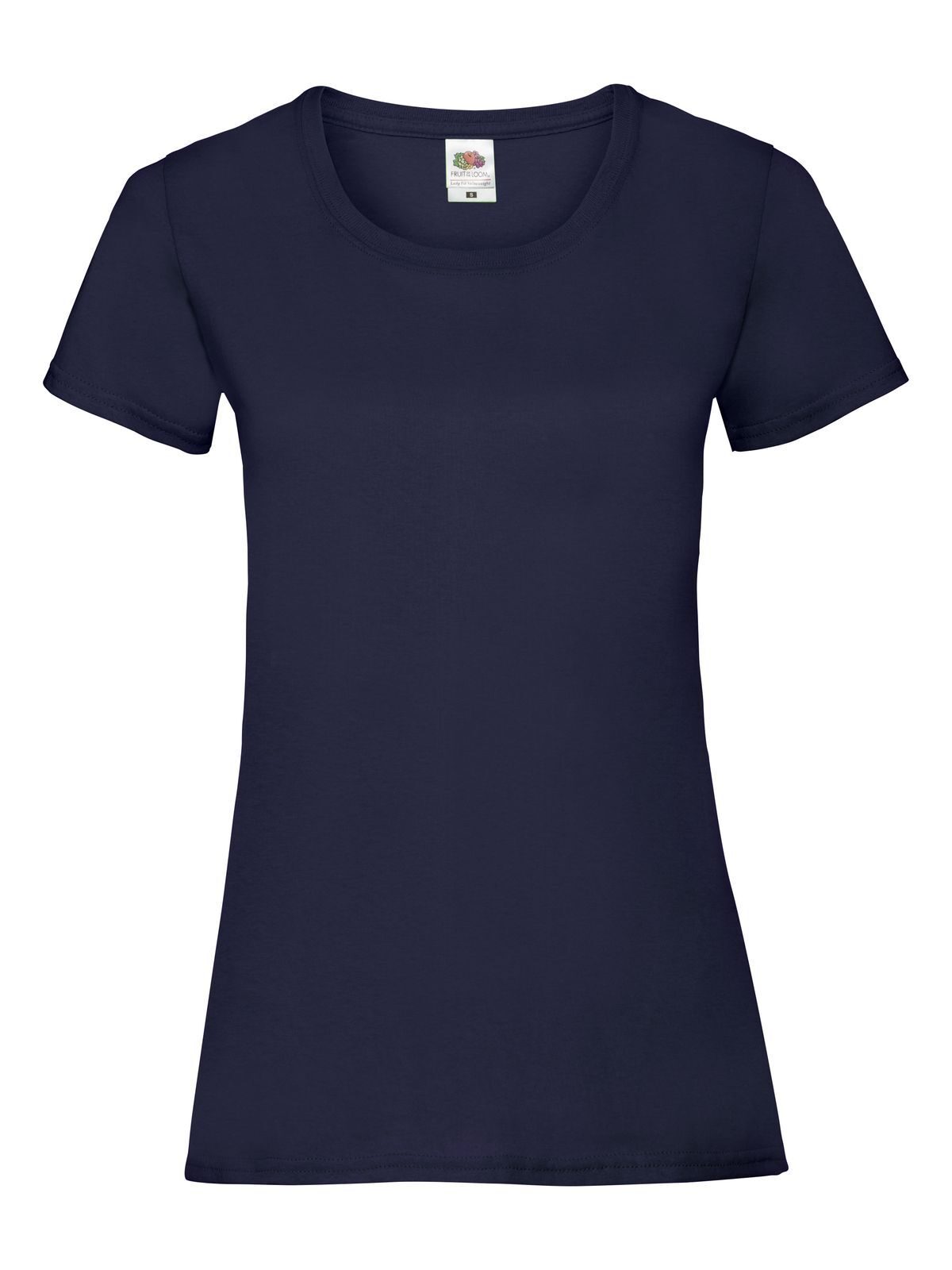 Ladies Valueweight T Fruit of the Loom Deep Navy