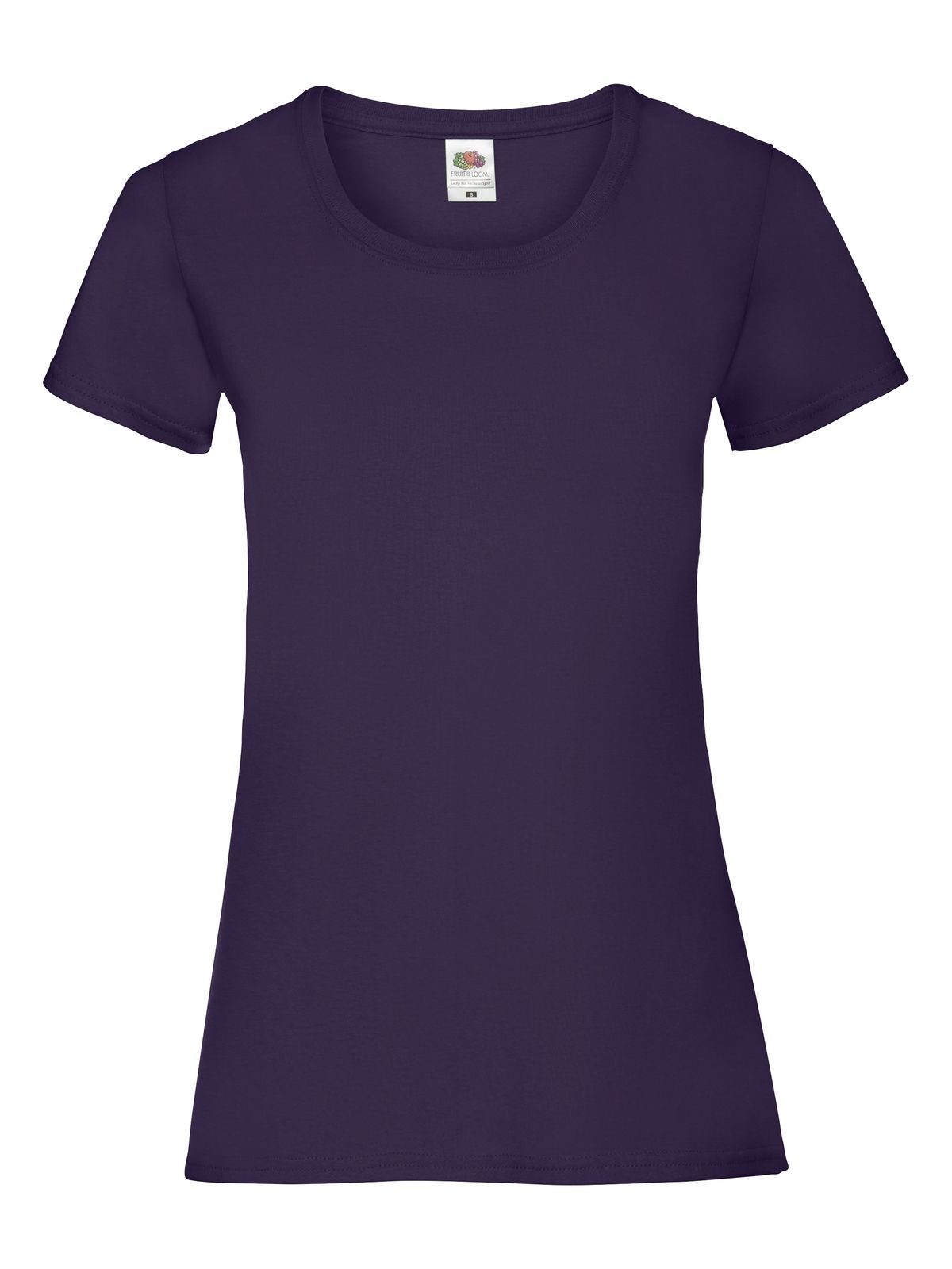 Ladies Valueweight T Fruit of the Loom Purple