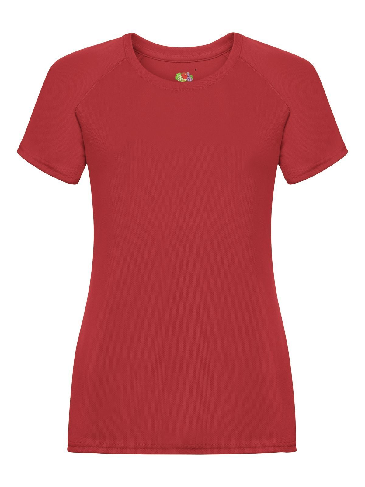 Ladies Performance T Fruit of the Loom Red
