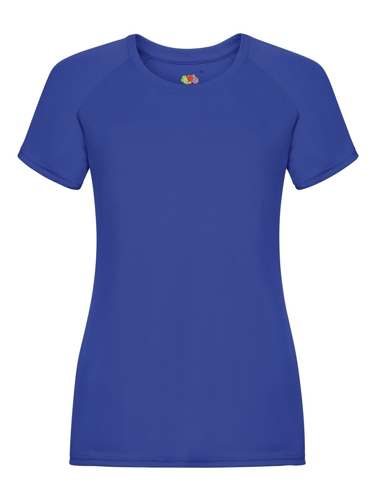 Ladies Performance T Fruit of the Loom Royal Blue