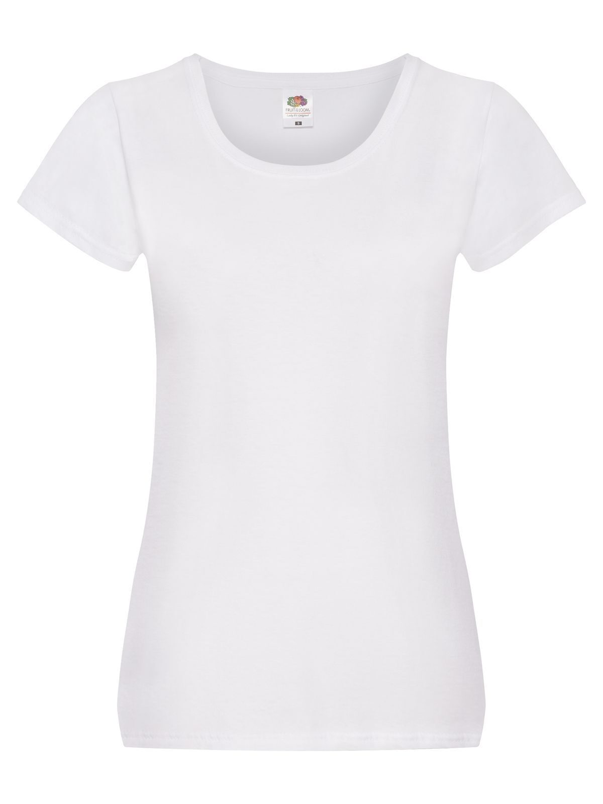 Ladies Original T Fruit of the Loom White