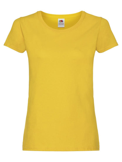 Ladies Original T Fruit of the Loom Sunflower