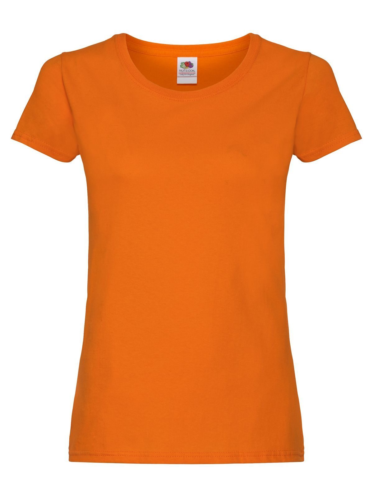 Ladies Original T Fruit of the Loom Orange