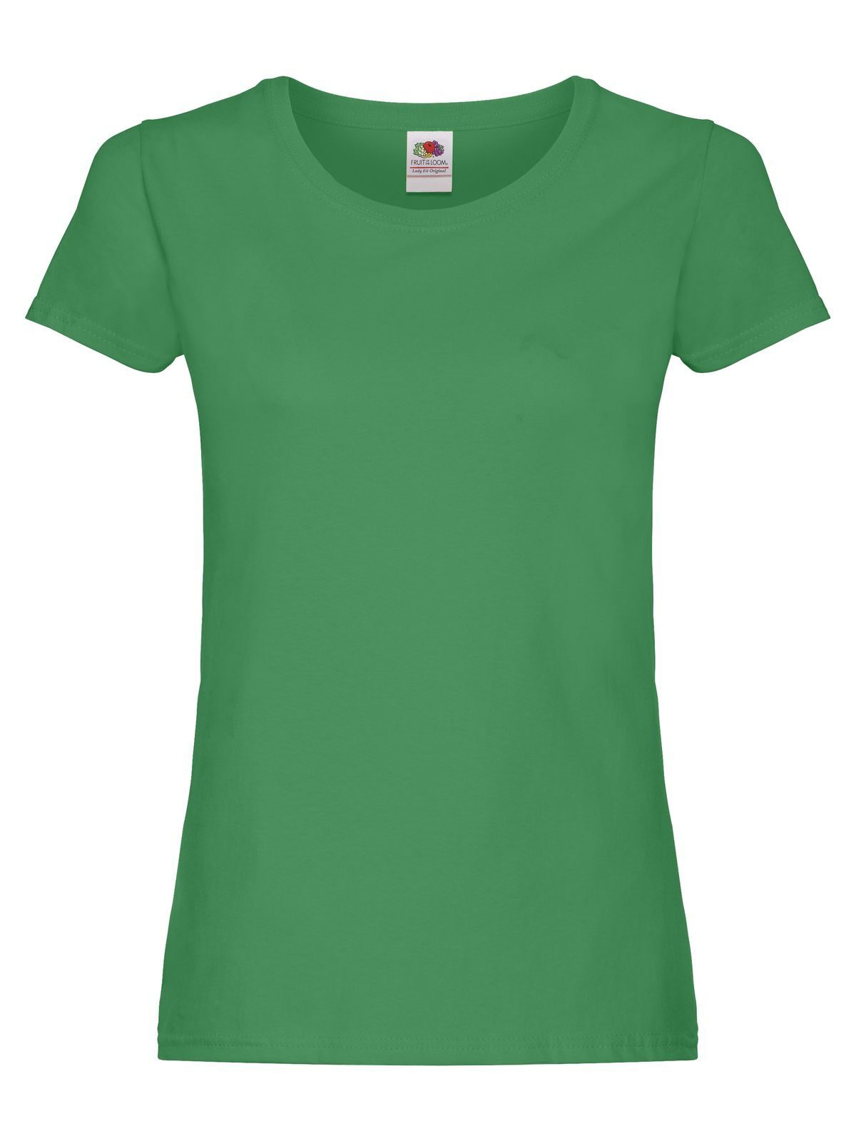 Ladies Original T Fruit of the Loom Kelly Green