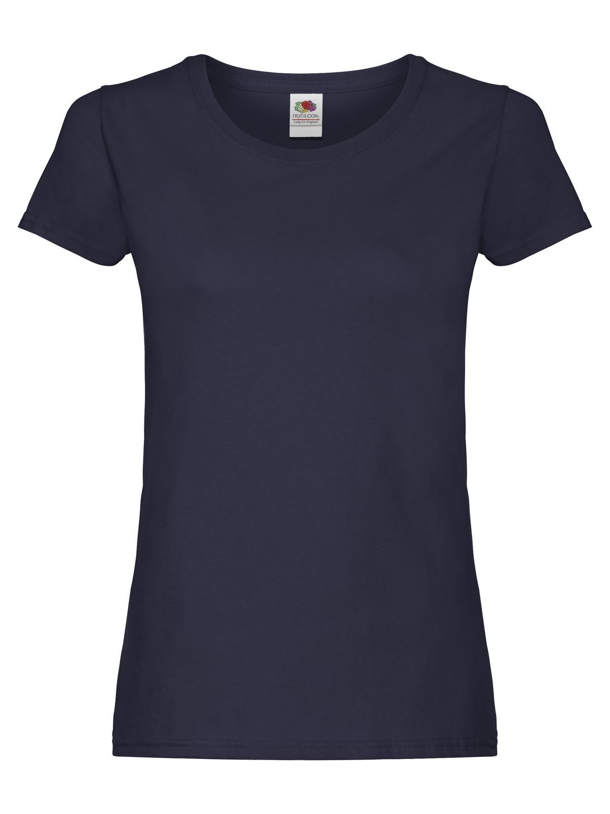 Ladies Original T Fruit of the Loom Deep Navy