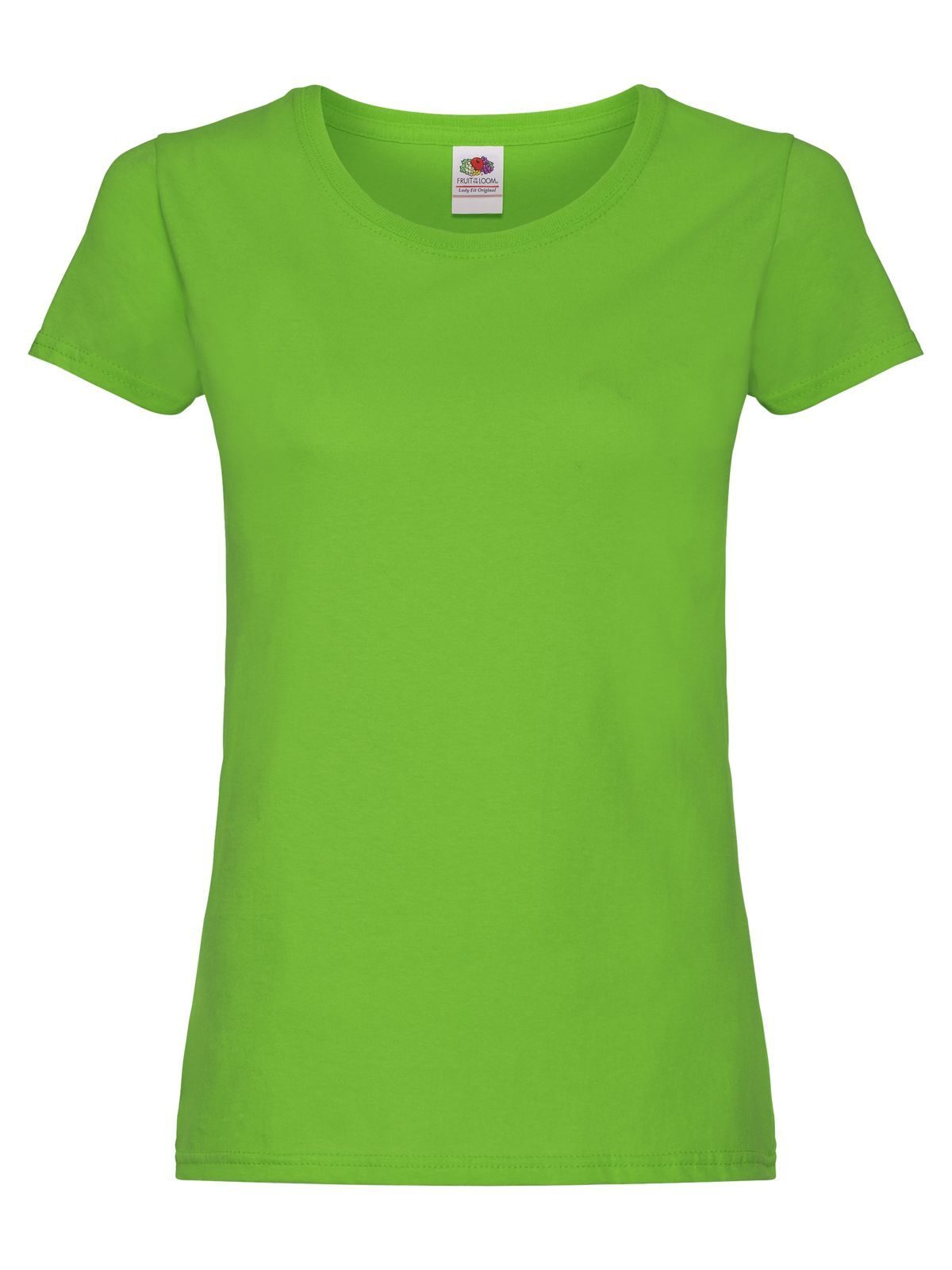 Ladies Original T Fruit of the Loom Lime