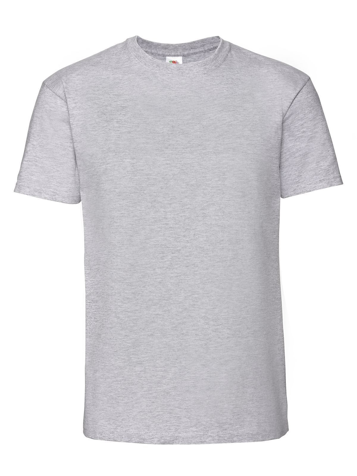 Iconic 195 T Fruit of the Loom Heather Grey