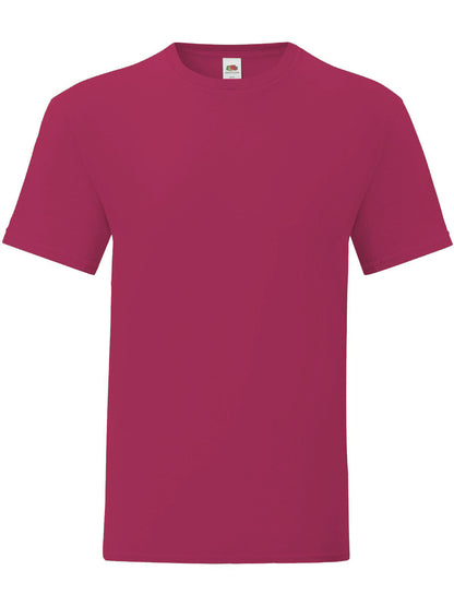 Iconic 195 T Fruit of the Loom Cranberry
