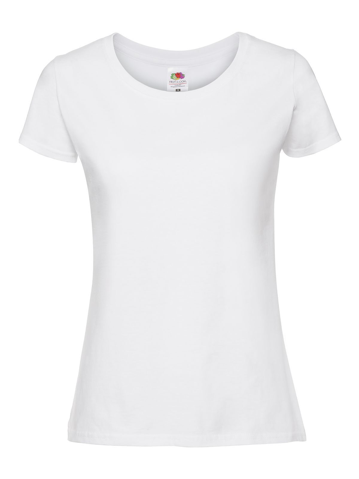 Ladies Iconic 195 T Fruit of the Loom White