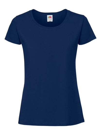 Ladies Iconic 195 T Fruit of the Loom Navy