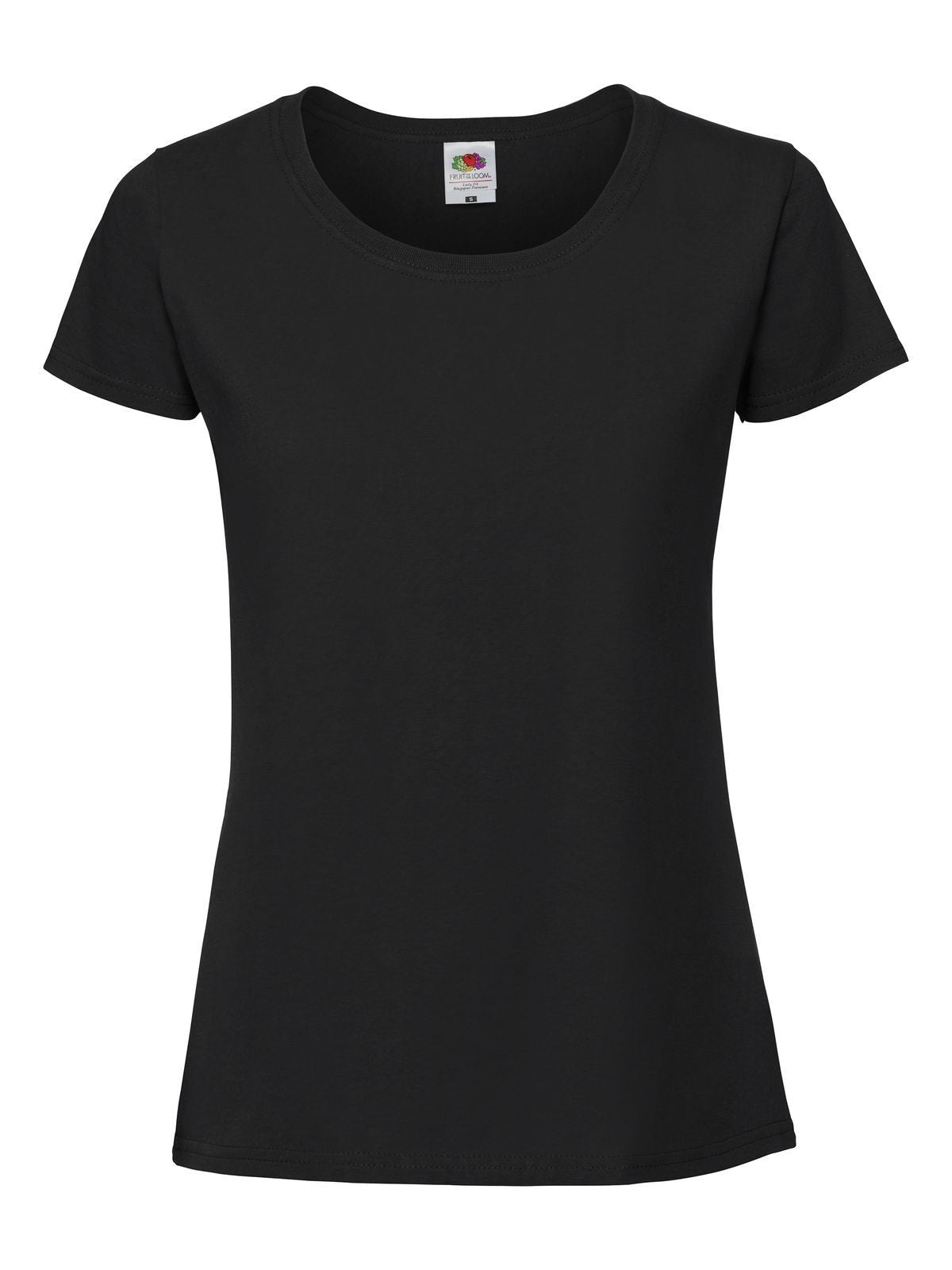 Ladies Iconic 195 T Fruit of the Loom Black