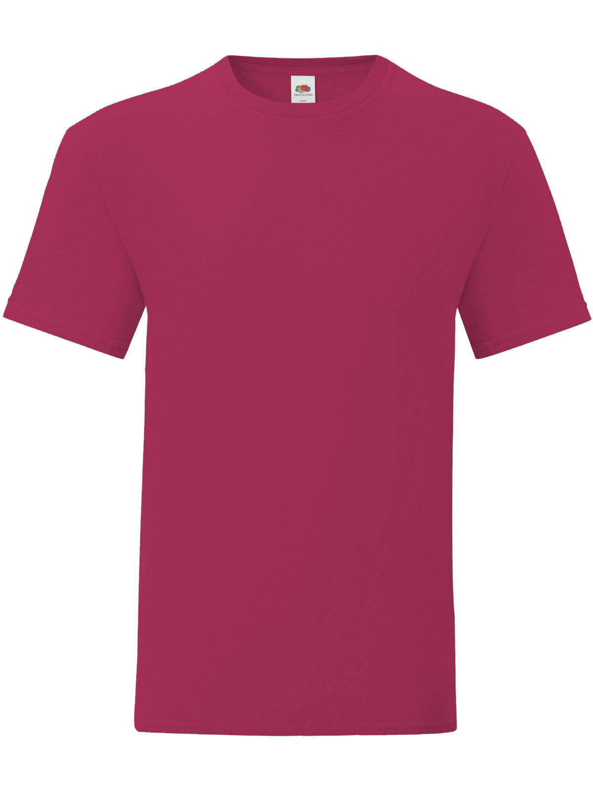 Ladies Iconic 195 T Fruit of the Loom Cranberry