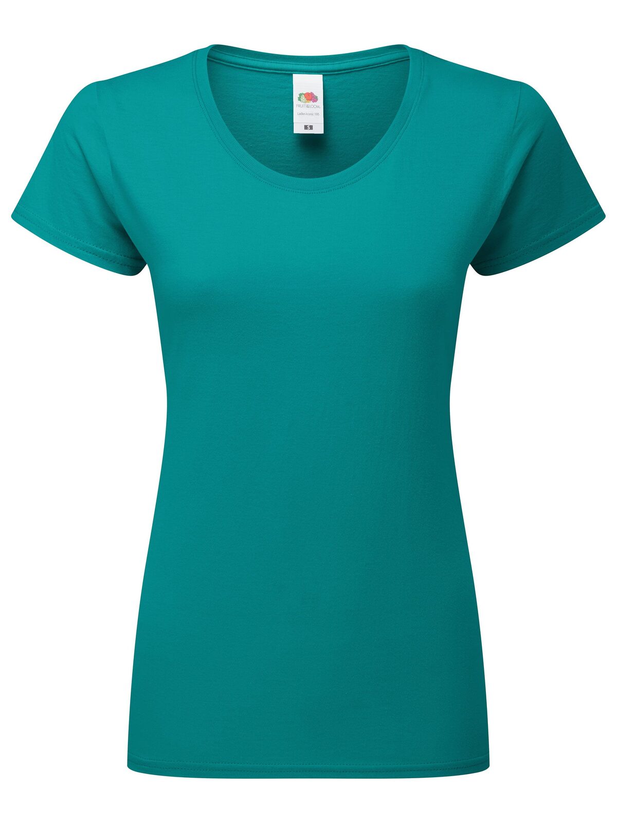 Ladies Iconic 195 T Fruit of the Loom Ocean Teal