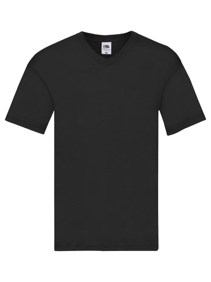 Original V-Neck T Fruit of the Loom Black