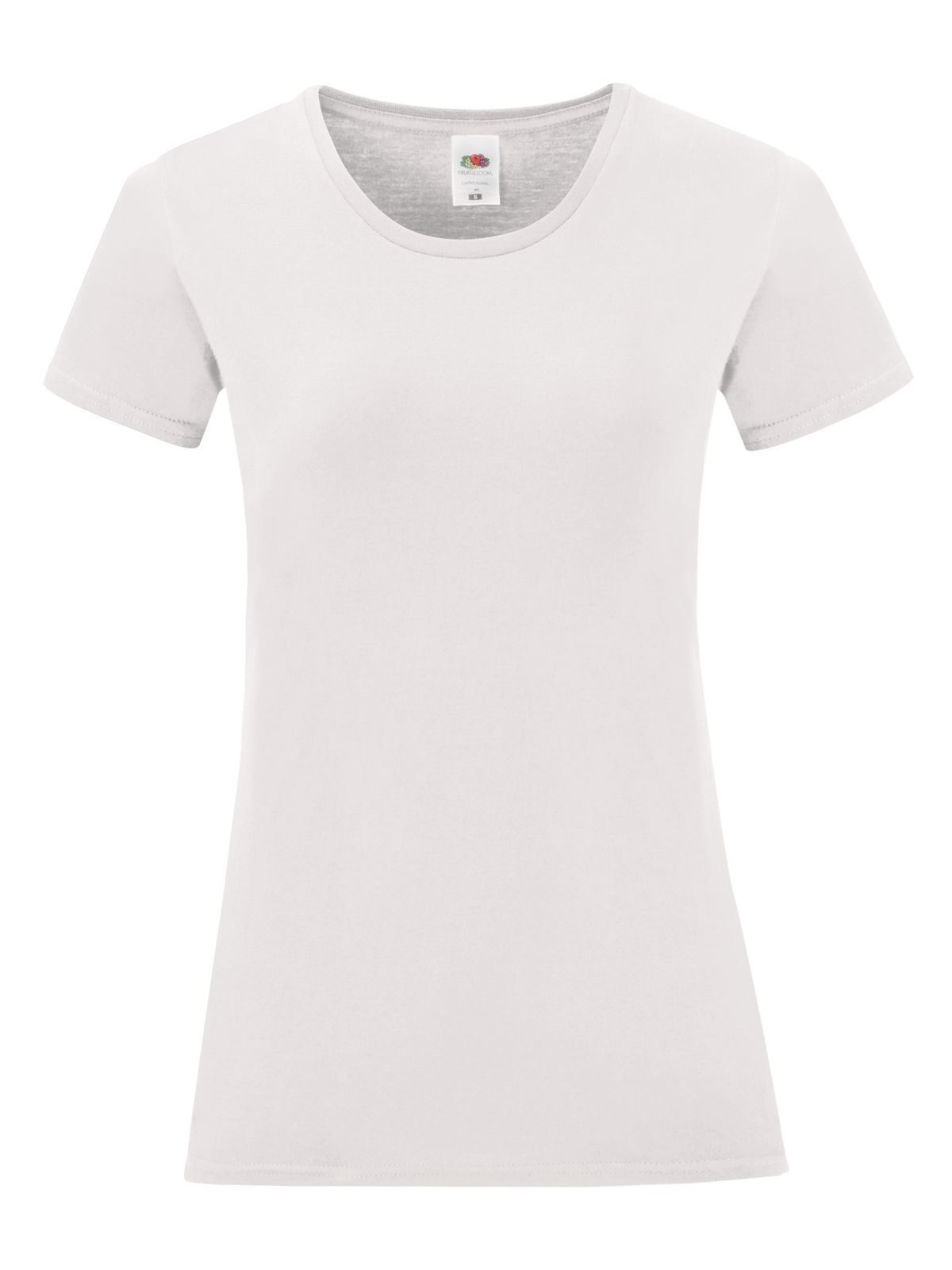 Ladies Iconic 150 T Fruit of the Loom White