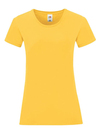 Ladies Iconic 150 T Fruit of the Loom Sunflower