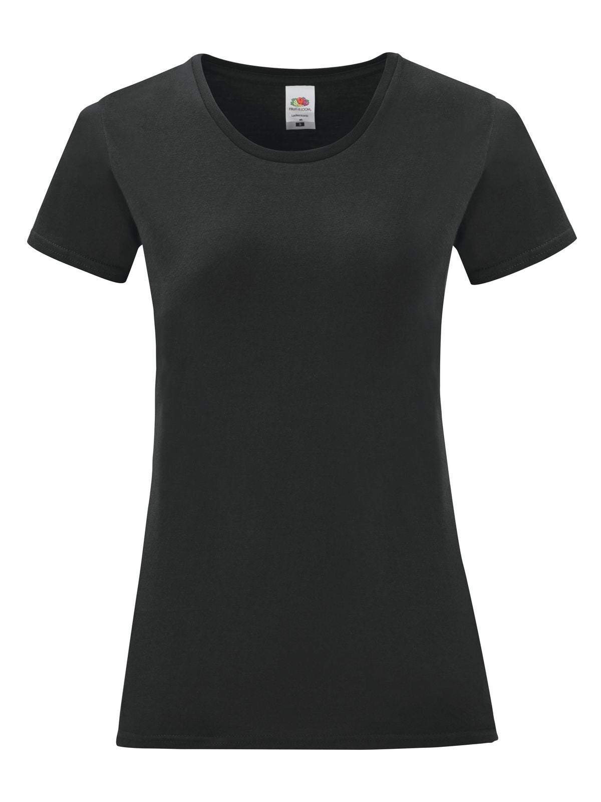 Ladies Iconic 150 T Fruit of the Loom Black