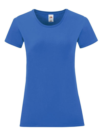 Ladies Iconic 150 T Fruit of the Loom Royal Blue
