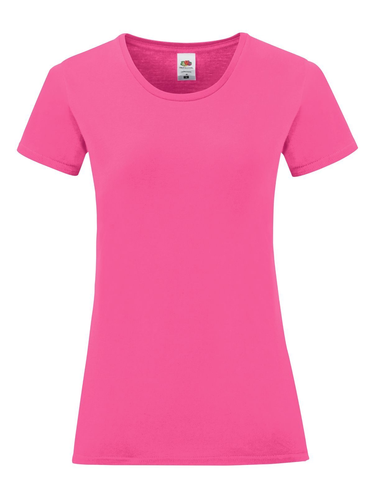 Ladies Iconic 150 T Fruit of the Loom Fuchsia