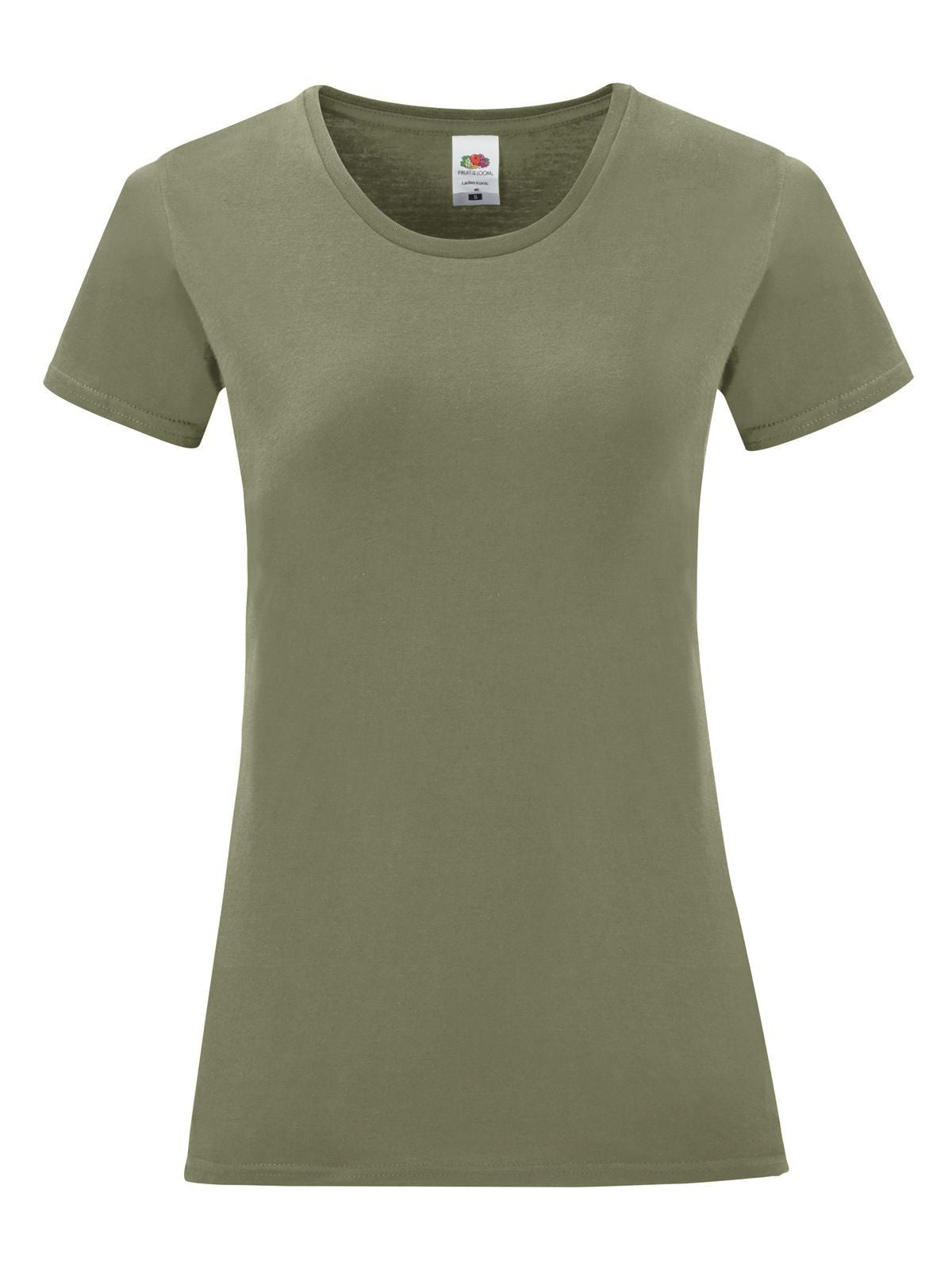 Ladies Iconic 150 T Fruit of the Loom Classic Olive