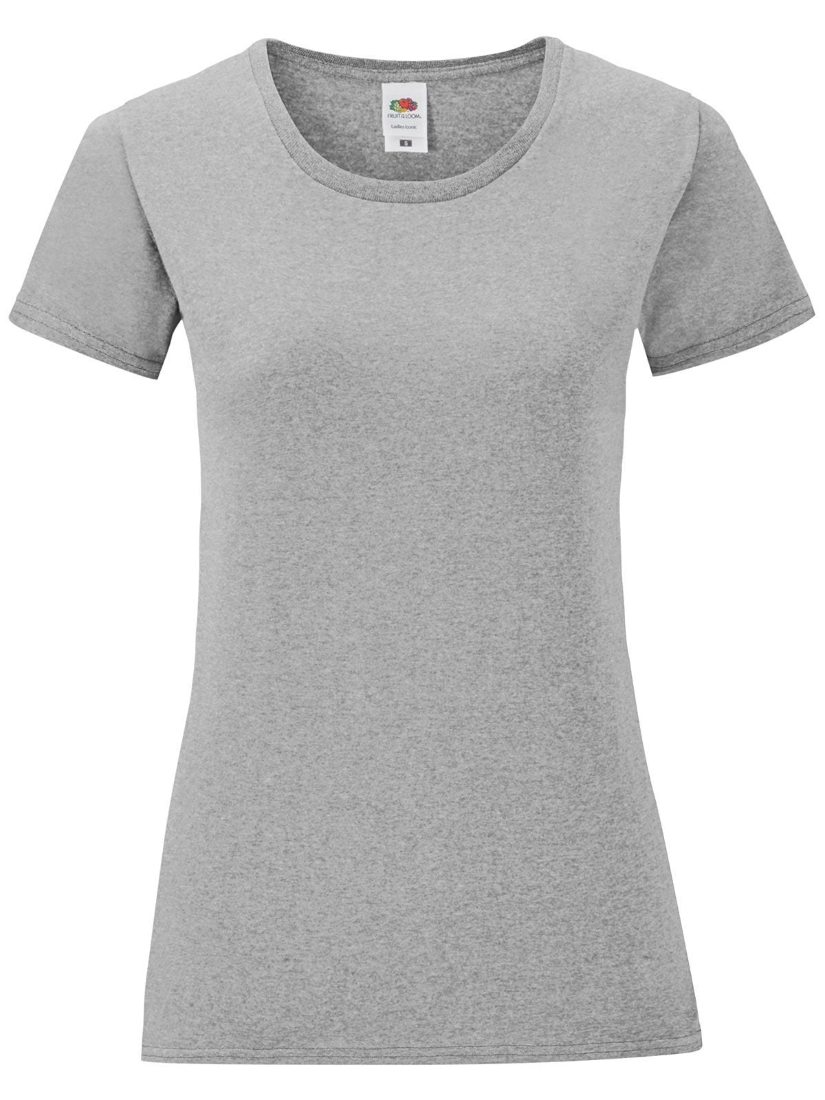 Ladies Iconic 150 T Fruit of the Loom Athletic Heather