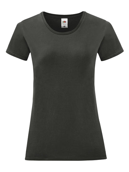 Ladies Iconic 150 T Fruit of the Loom Light Graphite