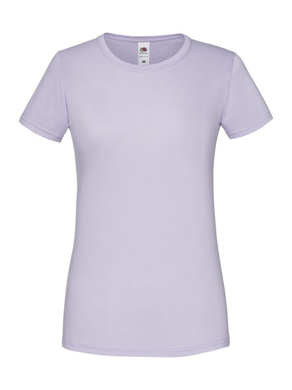 Ladies Iconic 150 T Fruit of the Loom Soft Lavender
