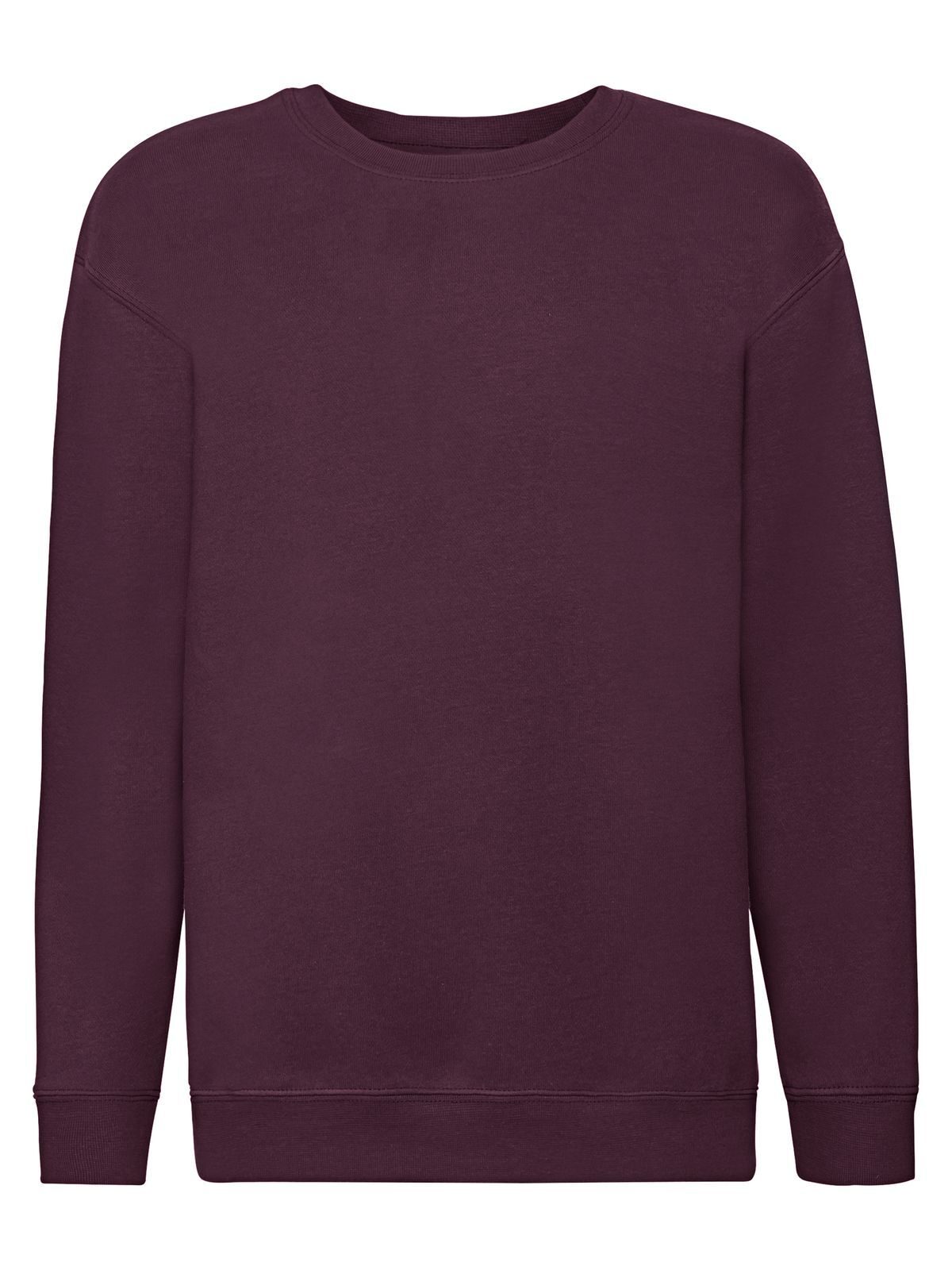 Kids Premium Set-In Sweat Fruit of the Loom Burgundy