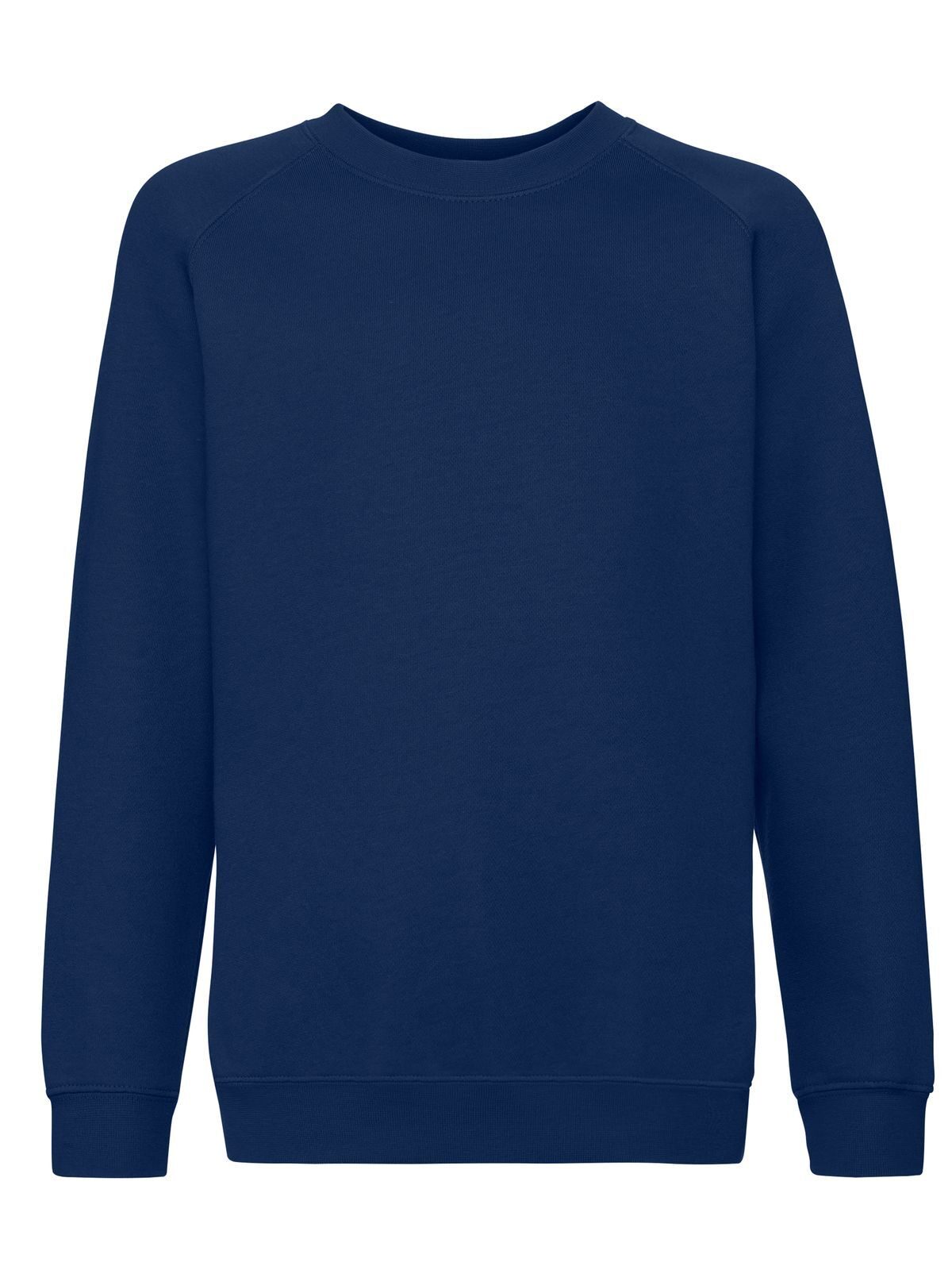 Kids Premium Raglan Sweat Fruit of the Loom Navy